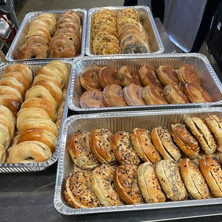 DOZEN BAGELS W/ 2 CREAM CHEESE