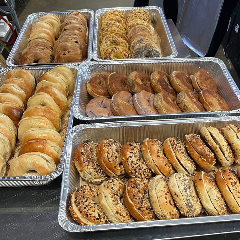 Delicious Bagels Made Fresh