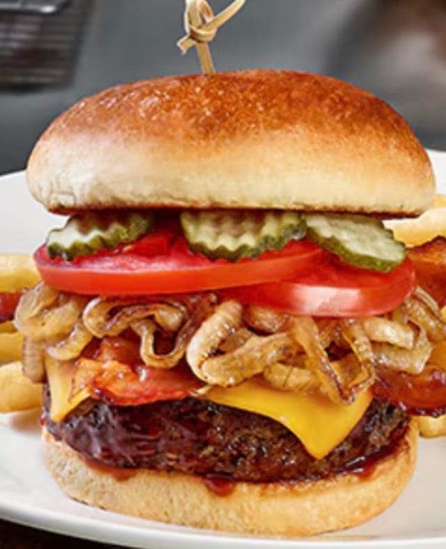 SMOKEHOUSE BURGER/ FRIES.